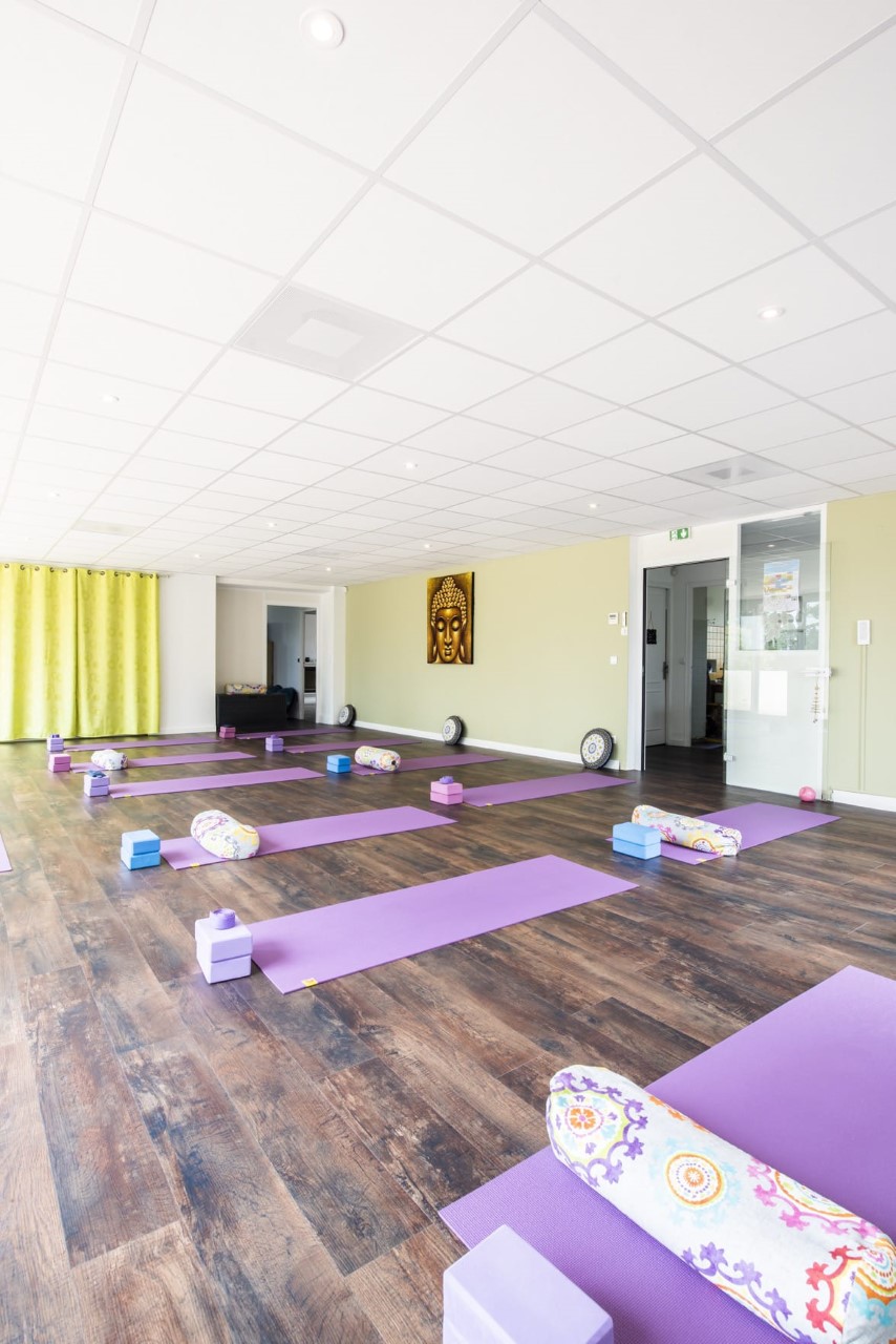 Elodie Gachassin et l'équipe